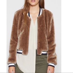 Joie Faux Fur Jacket